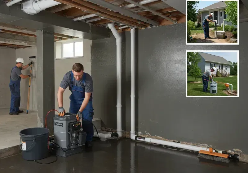 Basement Waterproofing and Flood Prevention process in North Creek, WA